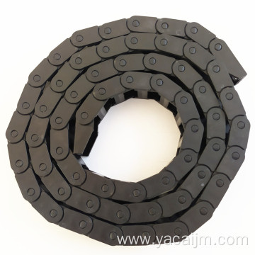 High-flexibility nylon bridge cable PA66 protective chain with openable cable drag chain